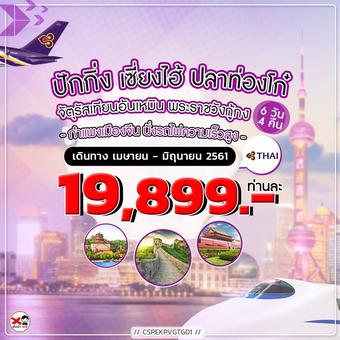 ทัวร์ปักกิ่งเซี่ยงไฮ้ ปลาท่องโก๋ 6 วัน 4 คืน (TG)