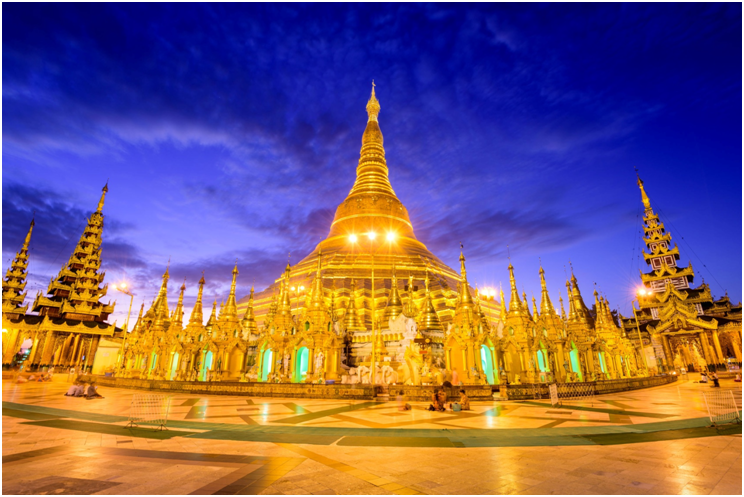 ทัวร์พม่า ย่างกุ้ง หงสาวดี พระธาตุอินทร์แขวน